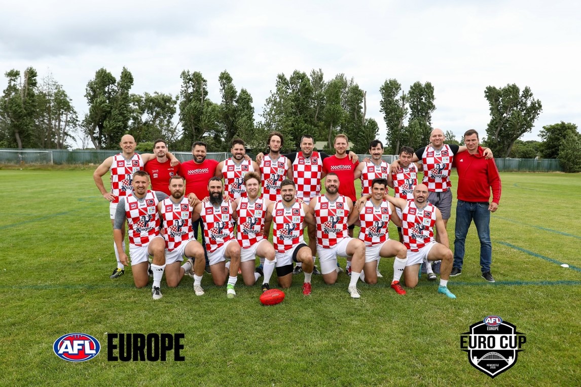 Croatian Knights, momčadska fotografija s Eurocupa 2026.