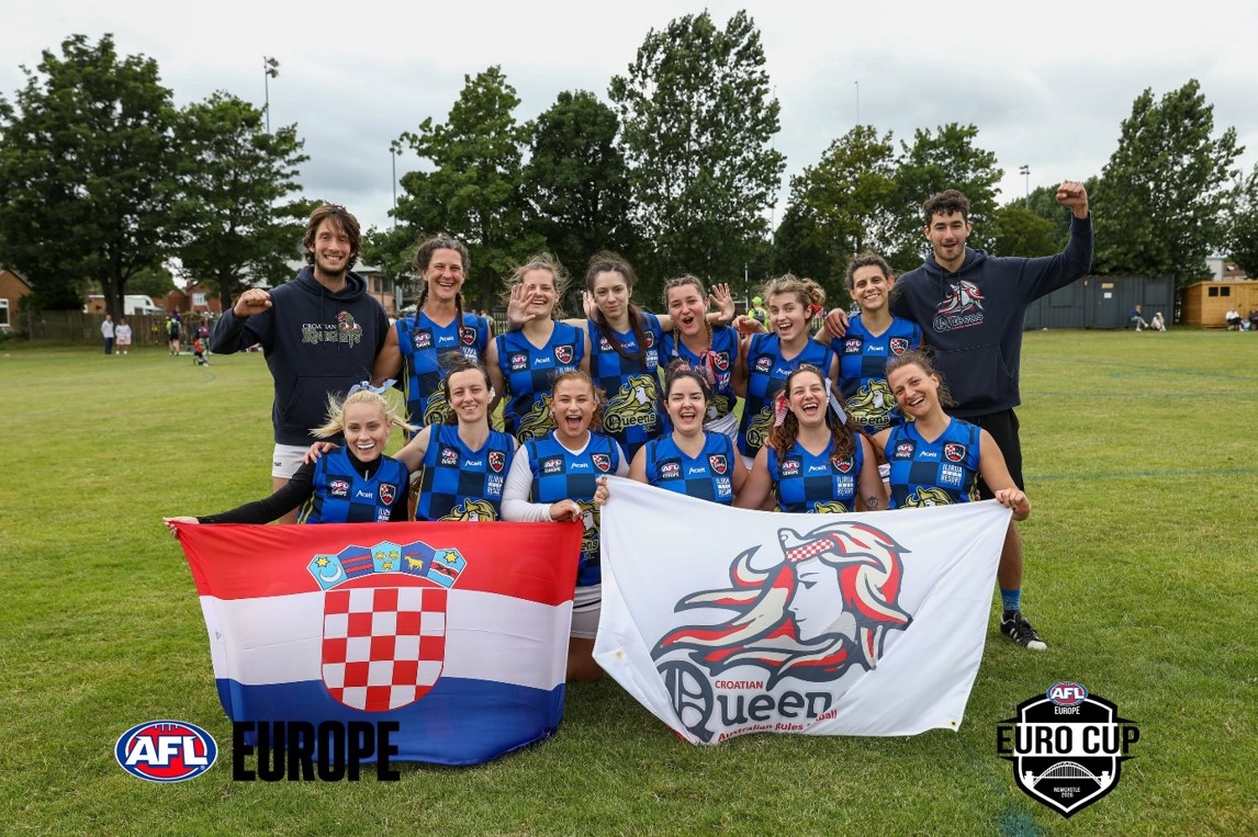 Croatian Queens na Euro Cupu (Newcastle, UK)
